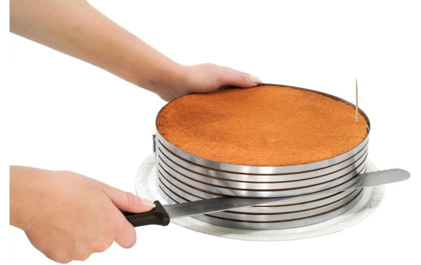 Zenker Tortenbodenschneider Silber