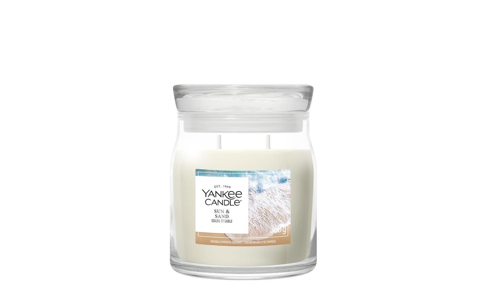 Yankee Candle Signature Duftkerze Sun & Sand Signature Medium Jar