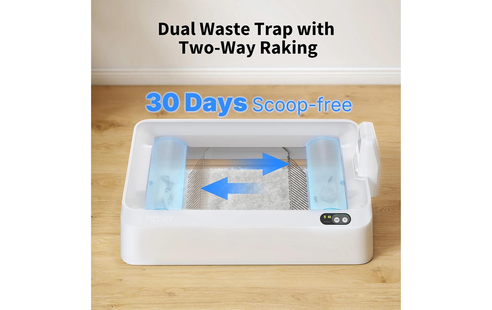 PETKIT Katzentoilette Purobot Crystal Duo, selbstreinigend