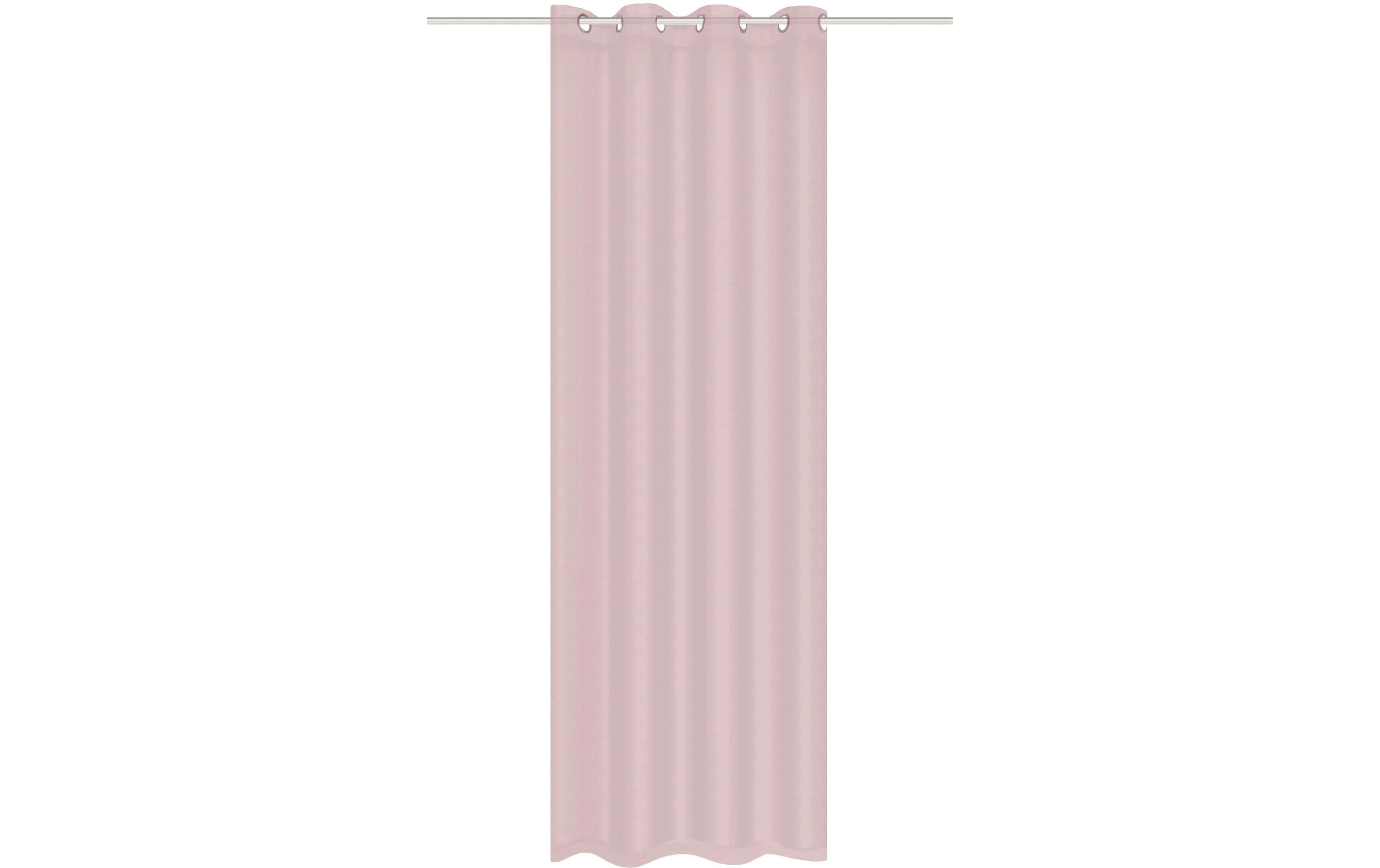 Stotz Decor AG Tagvorhang Fanny 140 cm x 245 cm, Altrosa