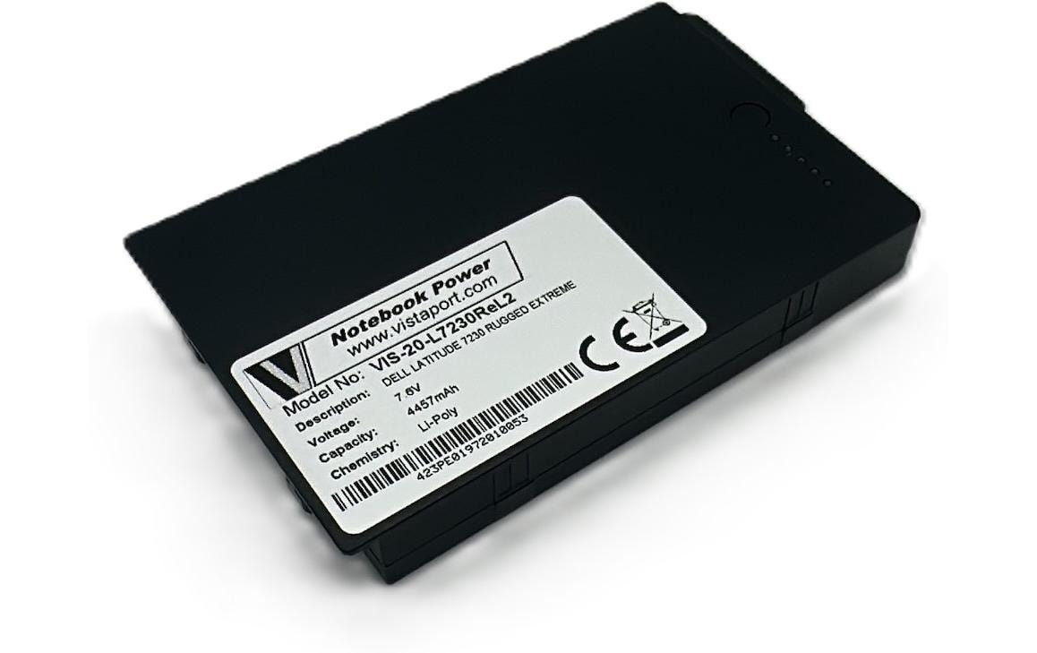 Vistaport Akku für Dell Latitude 7230/12 7230 RUGGED EXTREME Vistaport Akku für Dell Latitude 7230/12 7230 RUGGED EXTREME