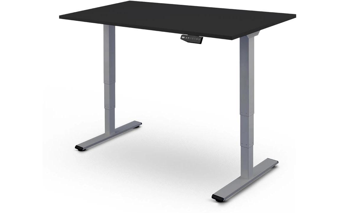 Contini höhenverstellbarer Bürotisch 1.8x0.8 m Schwarz Grau Contini höhenverstellbarer Bürotisch 1.8x0.8 m Schwarz Grau