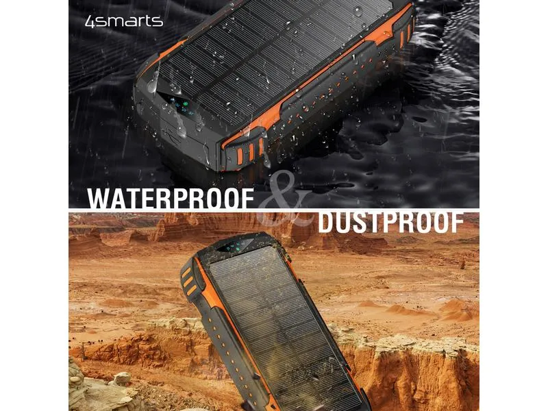 4smarts Solar-Powerbank Rugged TitanPack UltiMag 20000 mAh