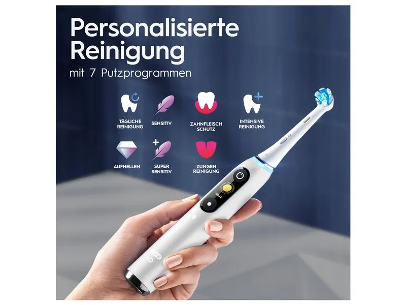 Oral-B Elektrische Zahnbürste iO Series9 White Alabaster Oral-B Elektrische Zahnbürste iO Series9 White Alabaster