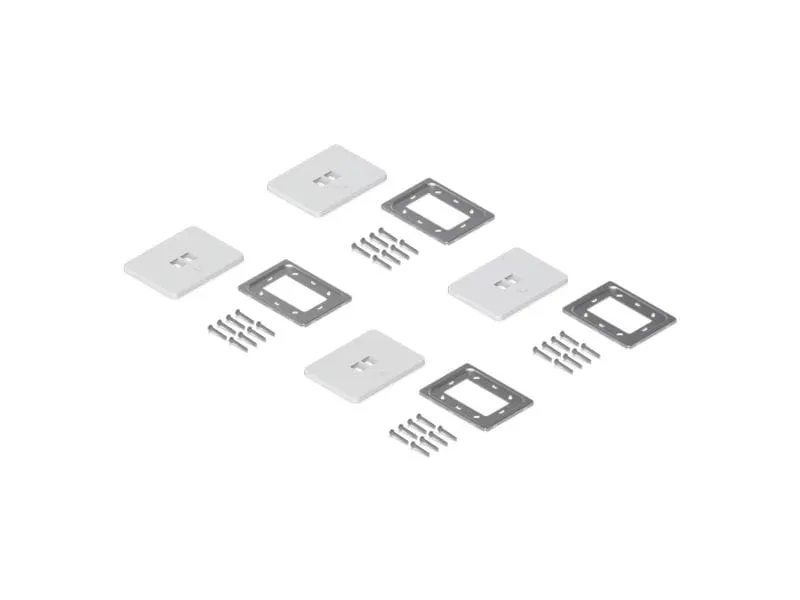 Ubiquiti Horizontal Paintable Keystone Wall Plate 2-Port, 4er-Pack Ubiquiti Horizontal Paintable Keystone Wall Plate 2-Port, 4er-Pack