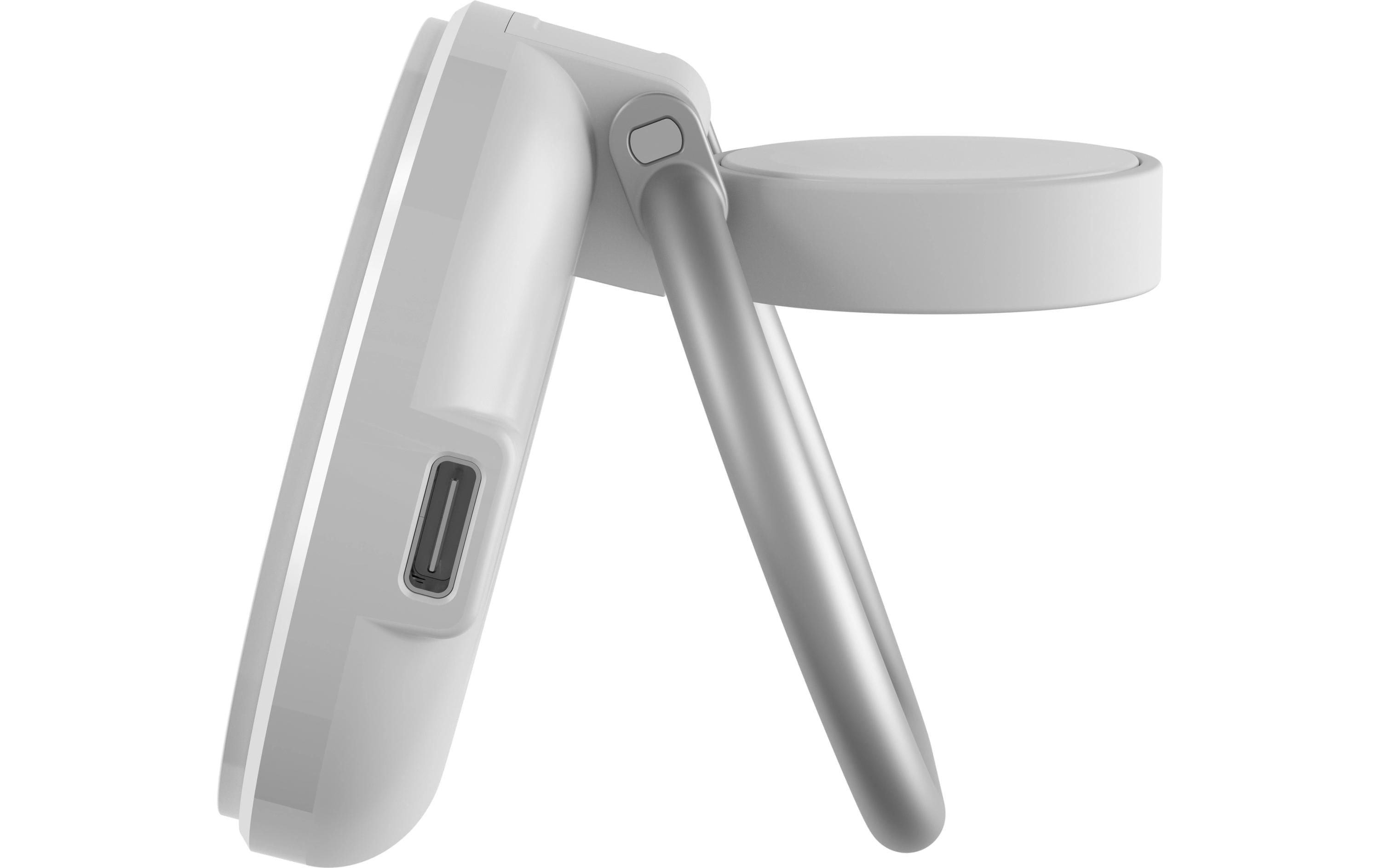 HYPER Wireless Charger Qi2 2-in-1, Weiss