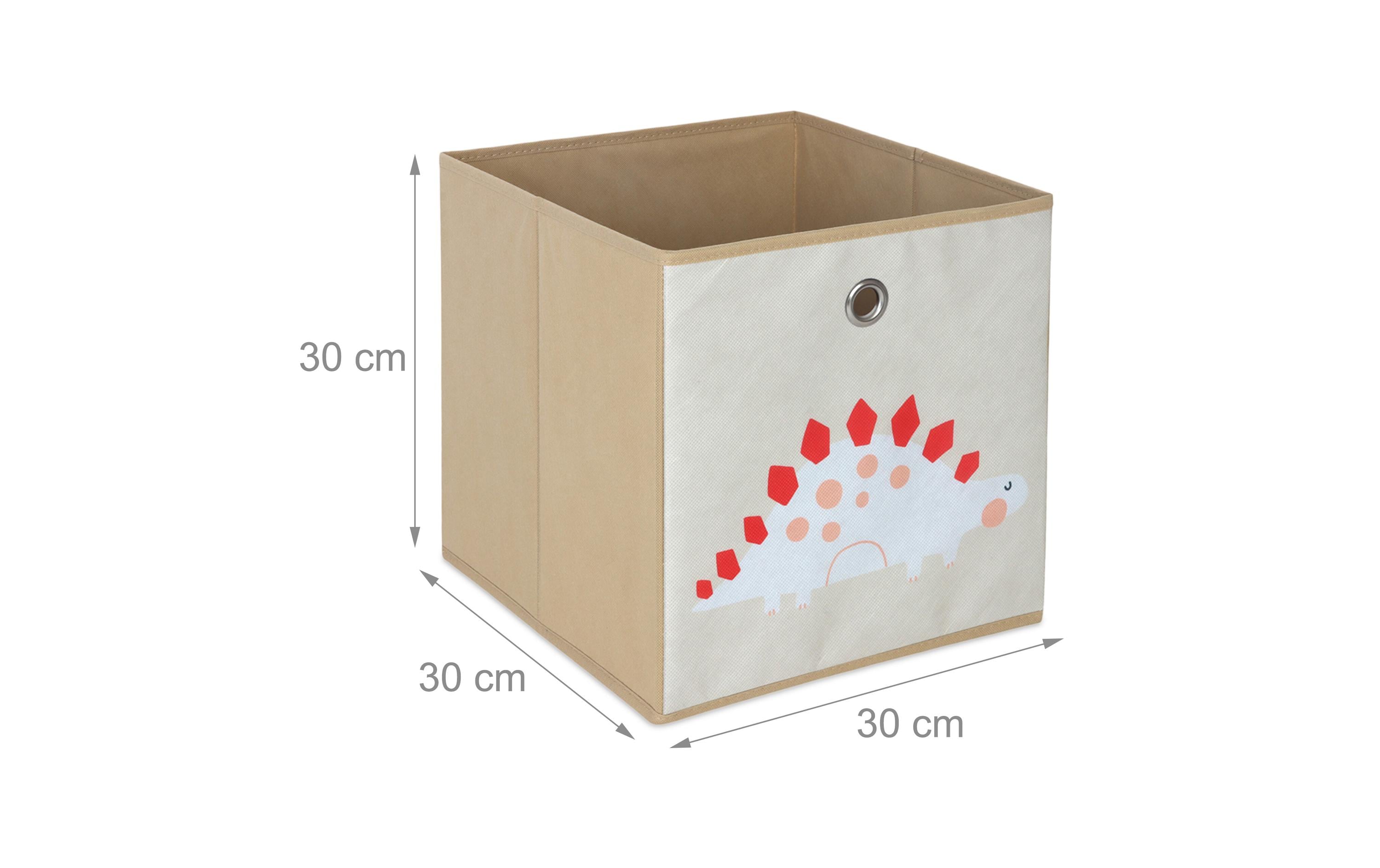 relaxdays Spielzeugbox Tiere 4 Stück relaxdays Spielzeugbox Tiere 4 Stück