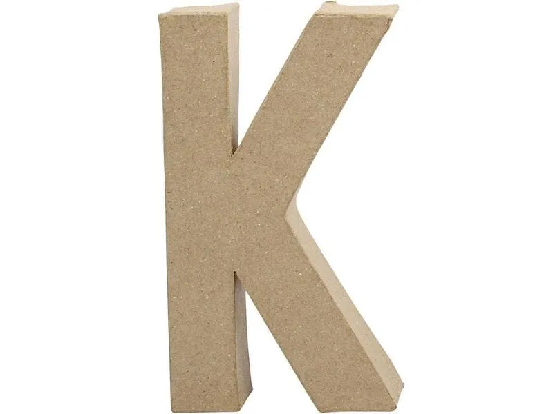 Creativ Company Papp-Buchstabe K 20.3 cm Creativ Company Papp-Buchstabe K 20.3 cm