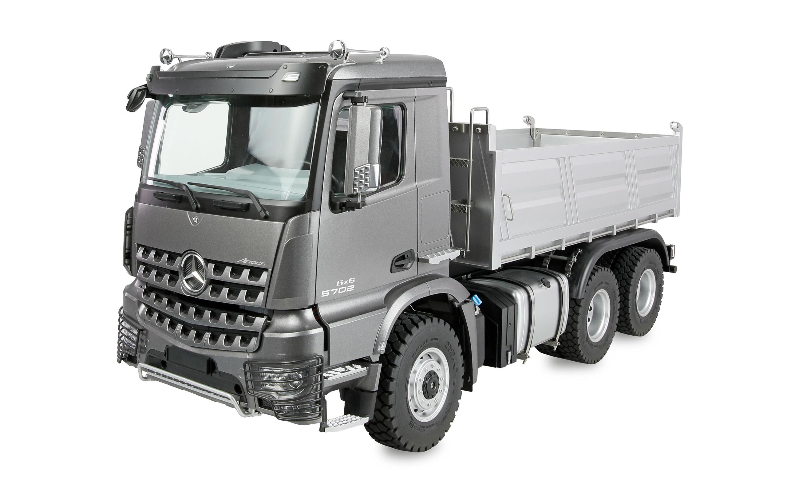 Amewi Mercedes-Benz Arocs Muldenkipper 6 x 6 1:14 RTR Anthrazit Amewi Mercedes-Benz Arocs Muldenkipper 6 x 6 1:14 RTR Anthrazit