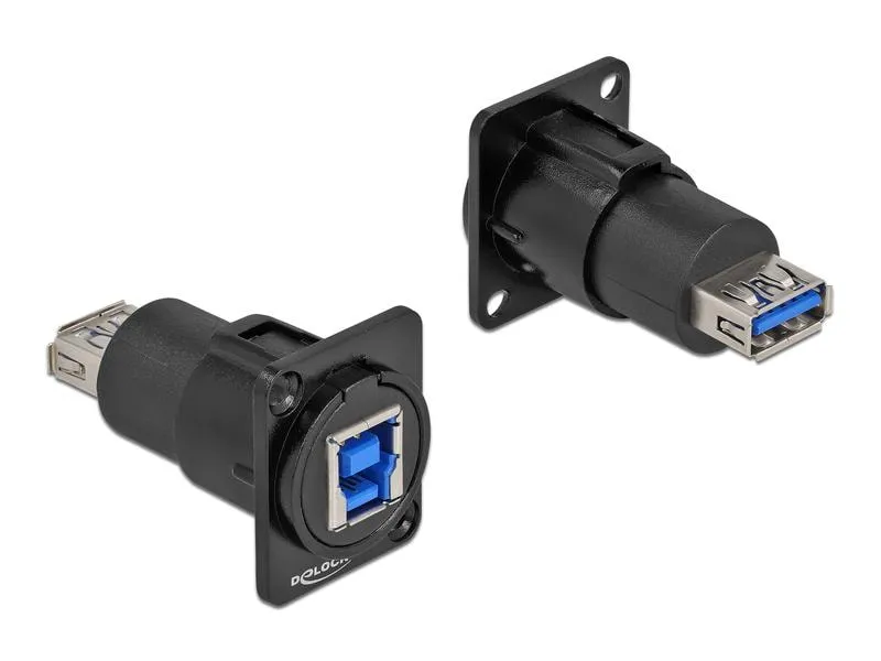 Delock D-Typ Modul USB 3.0 Typ-A Buchse zu Typ-B Buchse