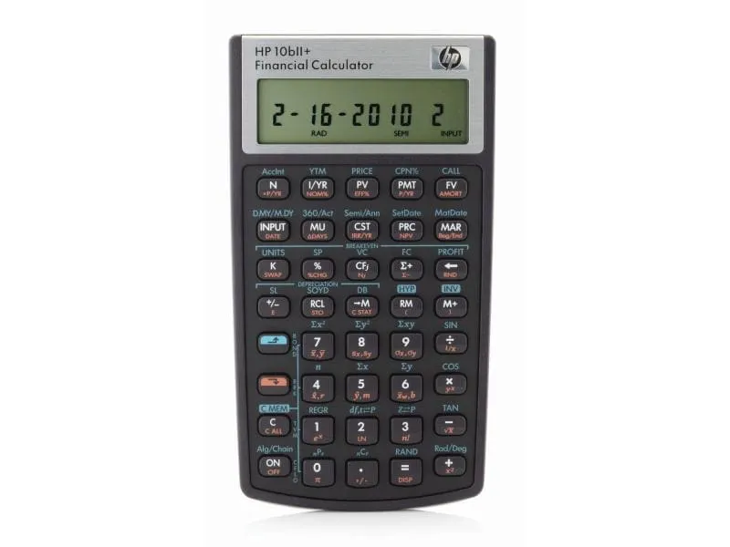HP Finanzrechner 10 BII+ HP Finanzrechner 10 BII+