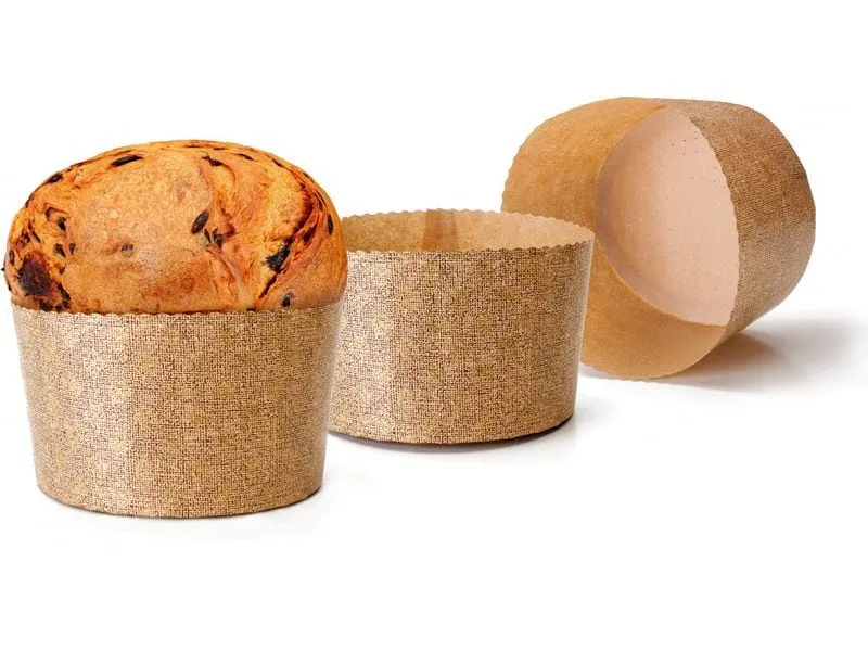 Ibili Panettone-Formen 90 g, 10 Stück Ibili Panettone-Formen 90 g, 10 Stück