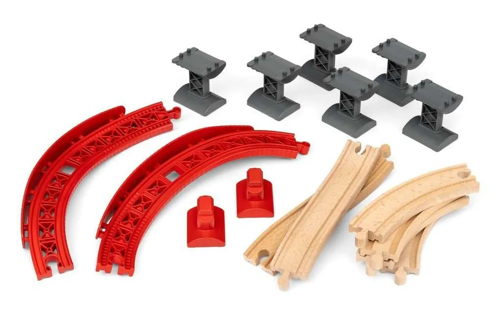 BRIO BRIO World Schienenpaket Berg & Tal 16-teilig BRIO BRIO World Schienenpaket Berg & Tal 16-teilig