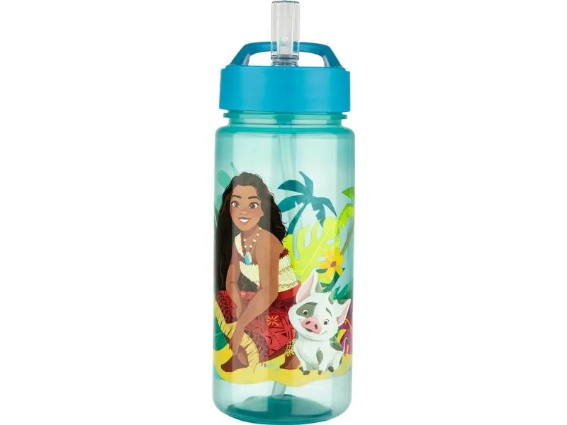 Scooli Trinkflasche Vaiana 500 ml, Transparent/Türkis Scooli Trinkflasche Vaiana 500 ml, Transparent/Türkis