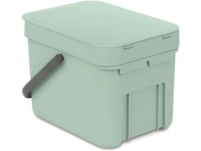Brabantia Komposteimer Sort & Go 6 l, Hellgrün