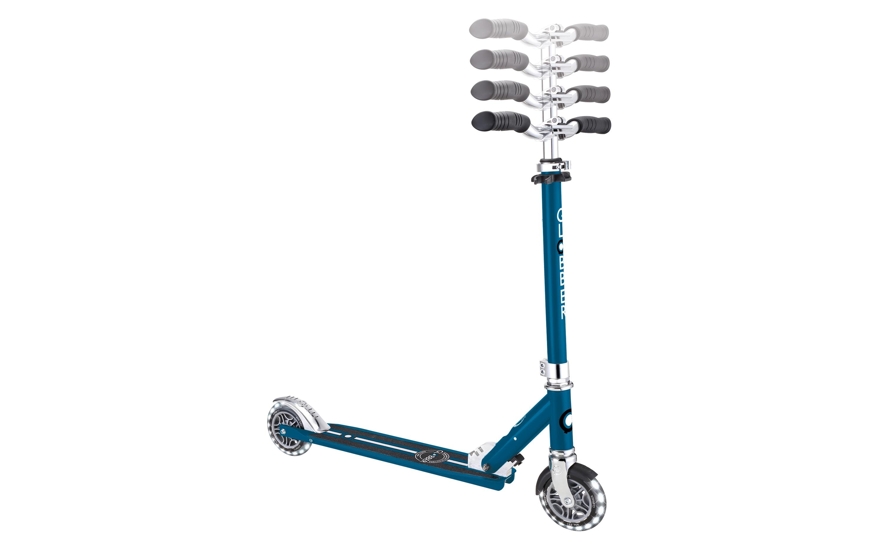 GLOBBER Scooter Flow Element Lights Petrol Blau