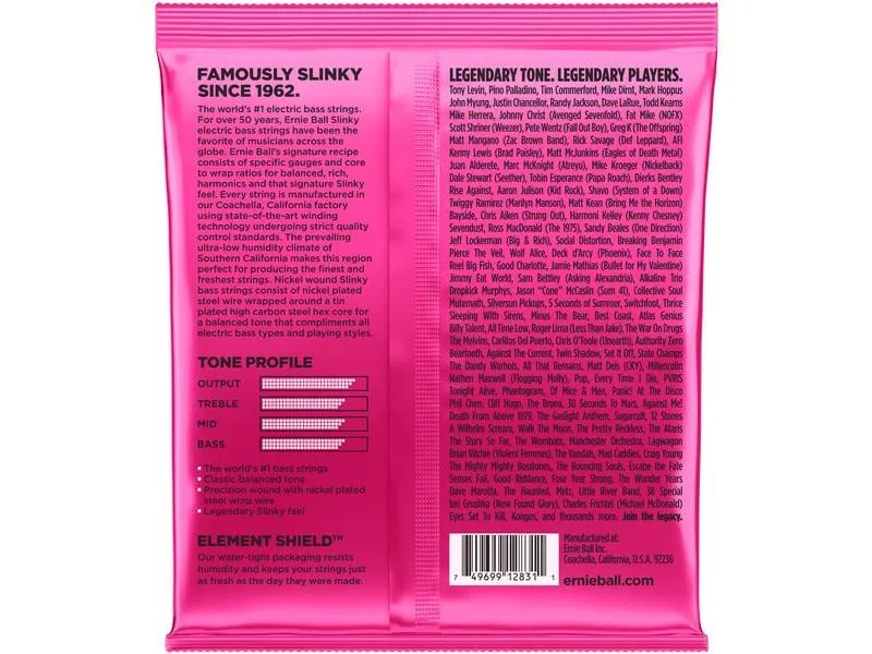Ernie Ball Basssaiten 2824 Slinky Bass 5 – Super, 40-125 Ernie Ball Basssaiten 2824 Slinky Bass 5 – Super, 40-125