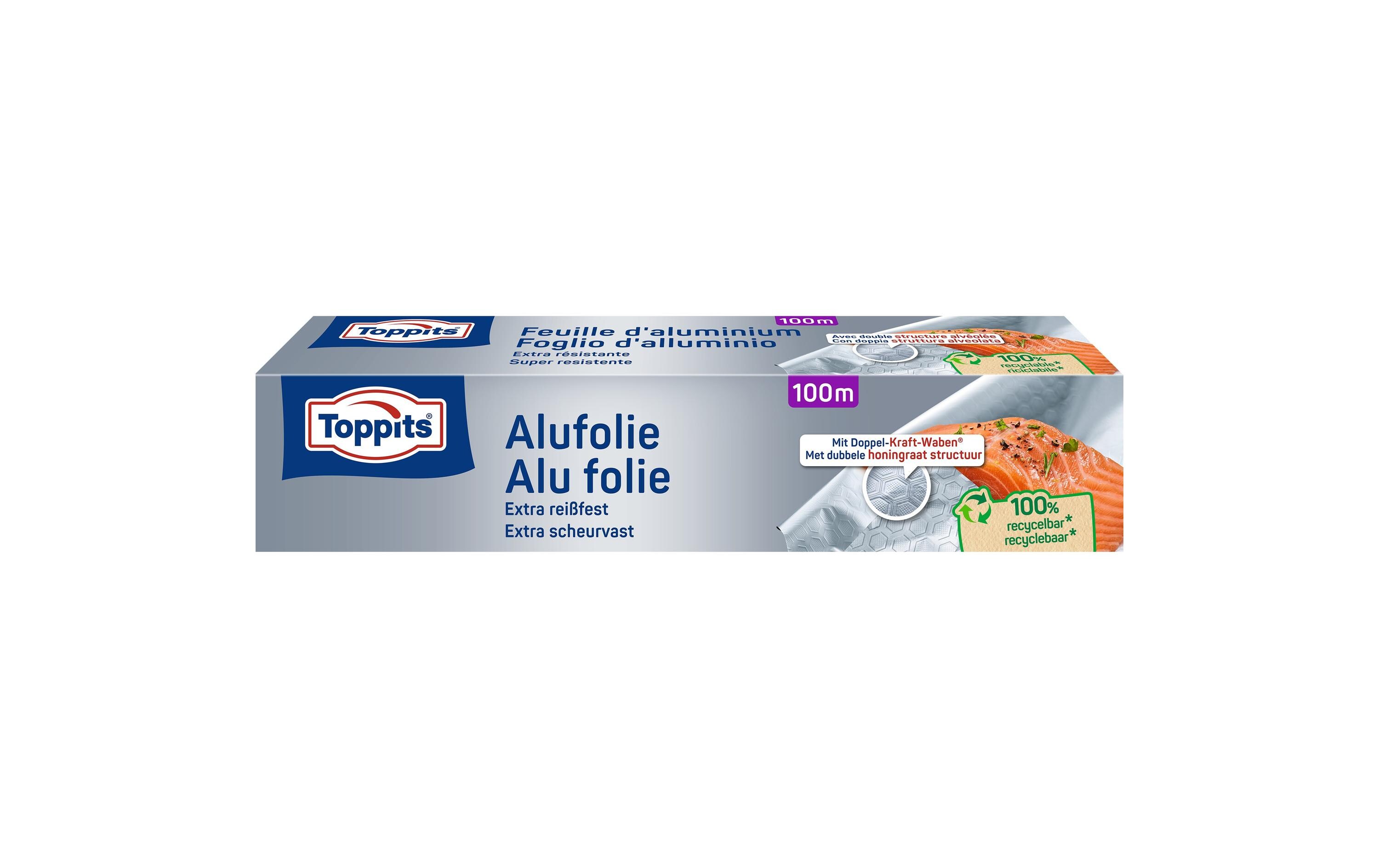 Toppits Alufolie Maxipack 100 m