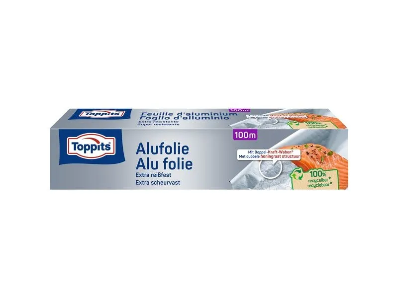 Toppits Alufolie Maxipack 100 m Toppits Alufolie Maxipack 100 m