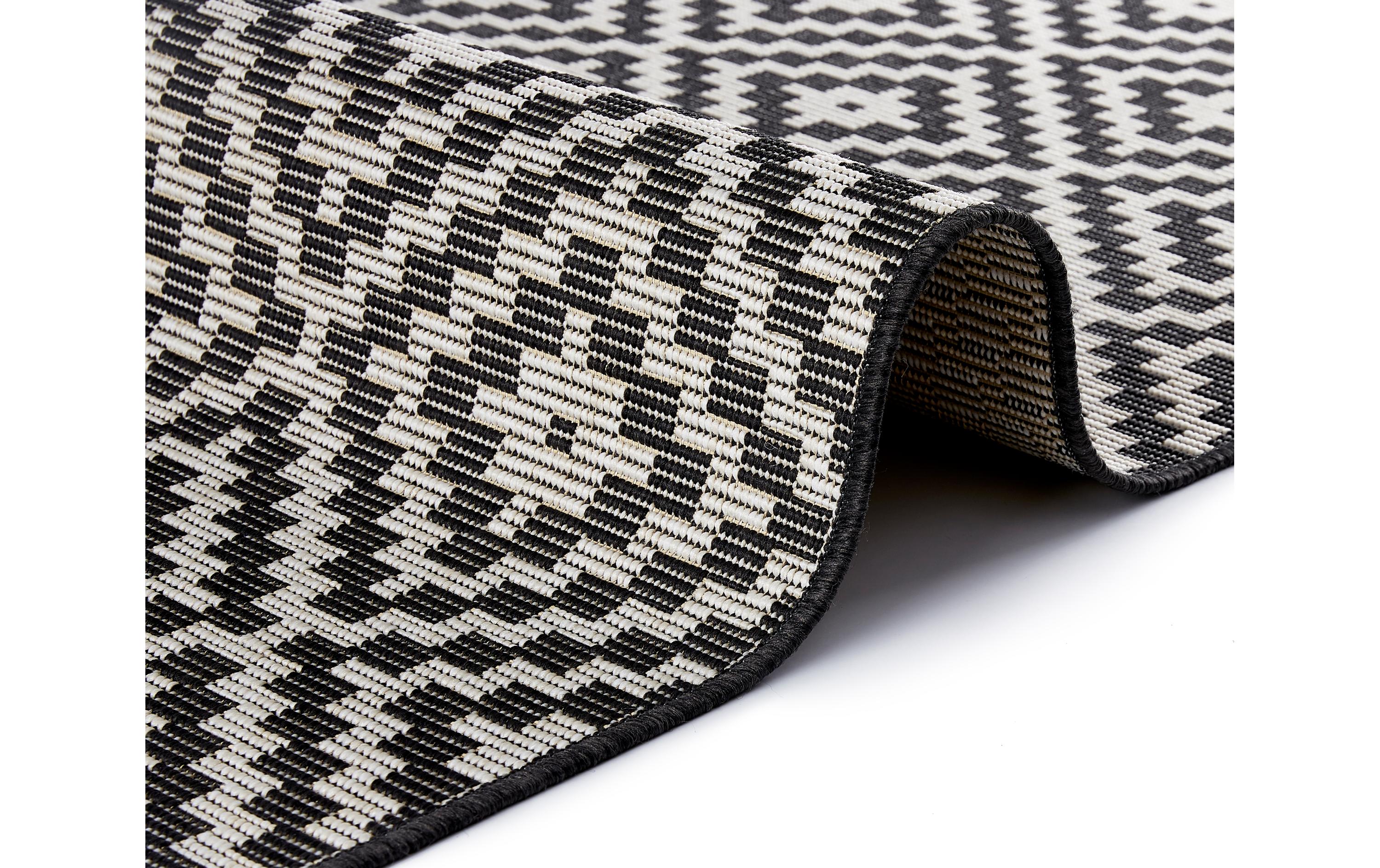 Freundin Home Collection Teppich Breeze 160 x 230 cm, Schwarz