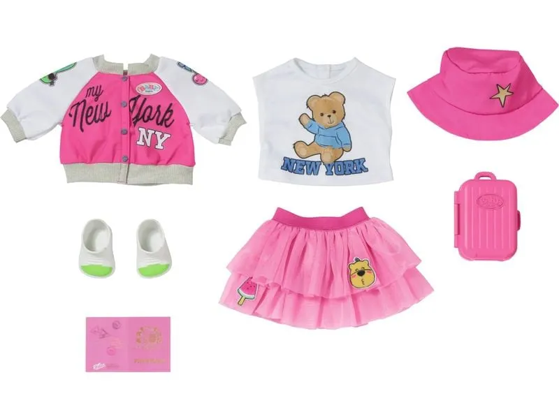 Baby Born Puppenkleidung Deluxe Reiseoutfit 43 cm