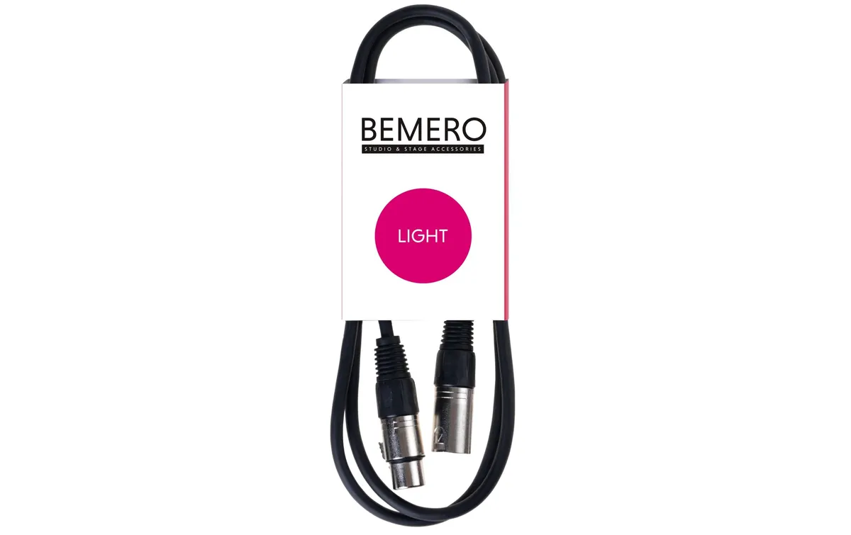 Bemero DMX-Kabel 3-Pol 1.5 m Bemero DMX-Kabel 3-Pol 1.5 m