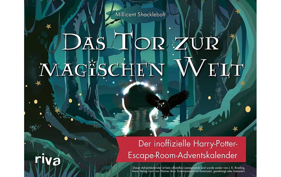 Literatur diverse Adventskalender-Buch Harry Potter Escape Room