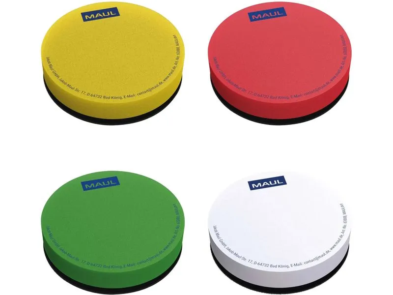 Maul Tafelwischer MAULdot Filz, magnetisch, 10 Stk.