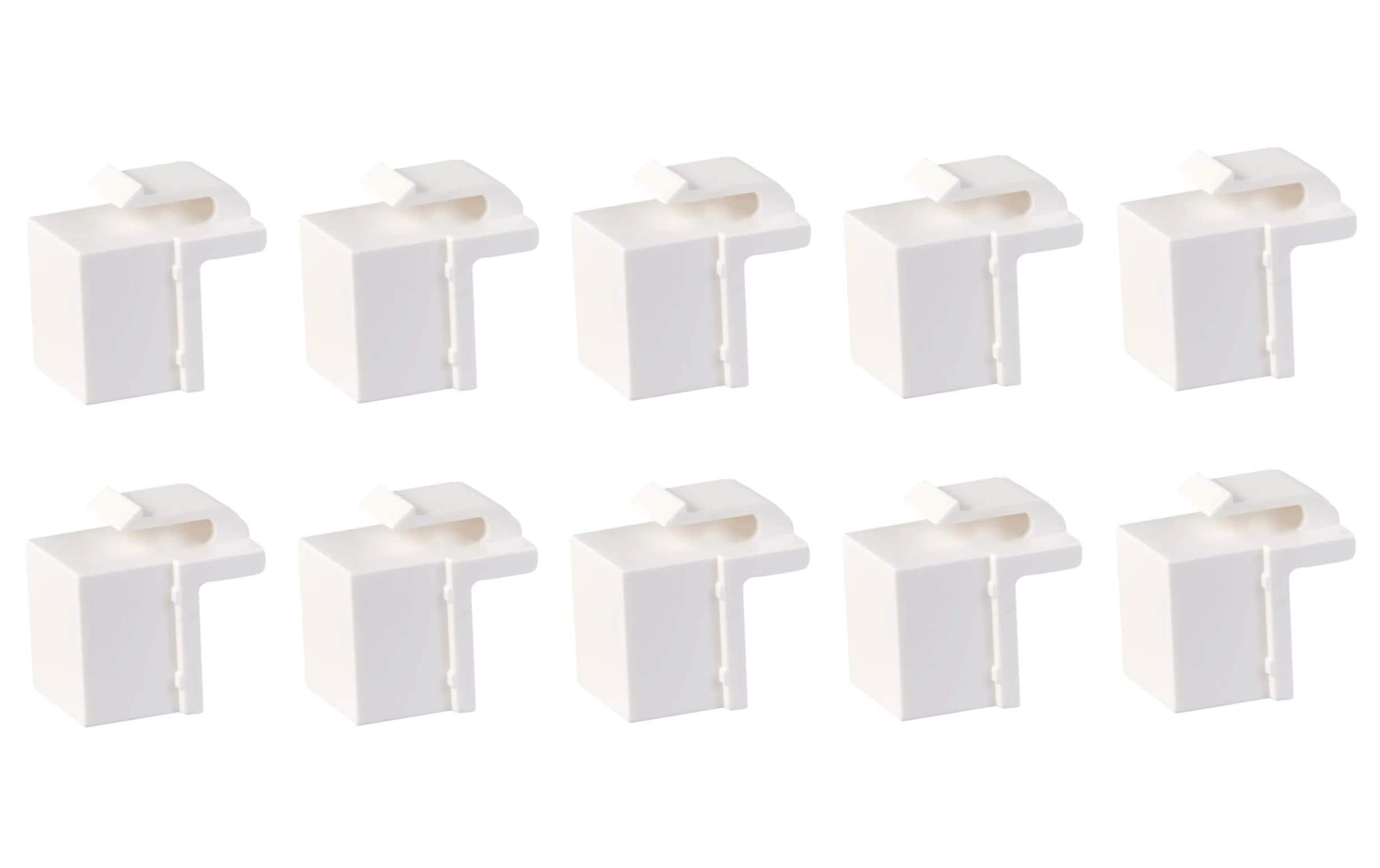 Dätwyler IT Infra Blindabdeckung Keystone für Anschlussdosen 10 Stück