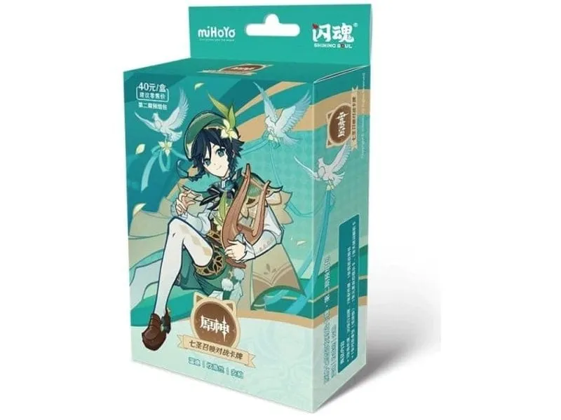 MiHoYo Pre-Build Starter Deck 01 Venti Series 2 -CN- Vorgefertigt MiHoYo Pre-Build Starter Deck 01 Venti Series 2 -CN- Vorgefertigt
