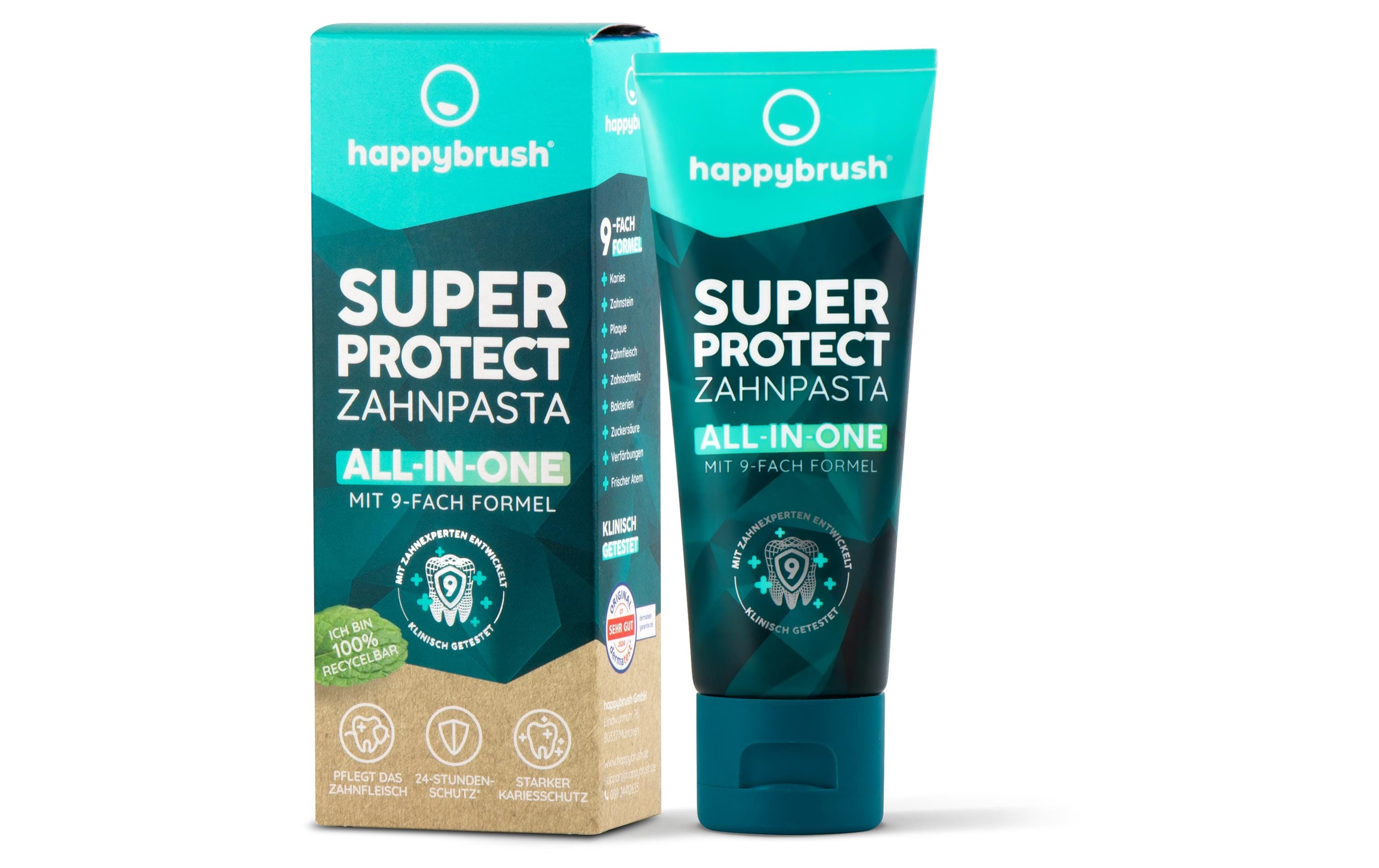 happybrush Zahnpasta Super Protect 75 ml happybrush Zahnpasta Super Protect 75 ml