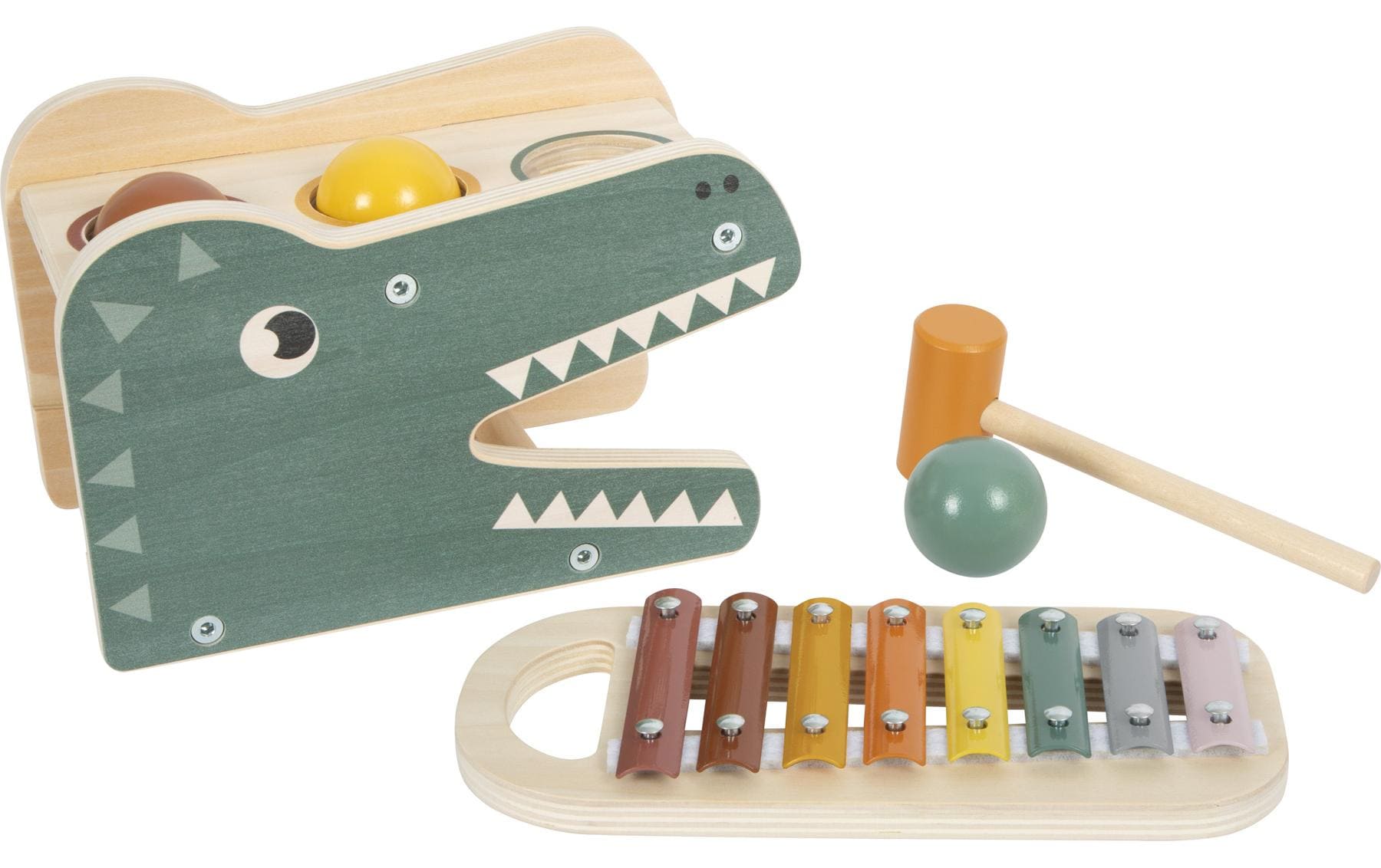 small foot Klopfspiel mit Xylophon «Safari» small foot Klopfspiel mit Xylophon «Safari»