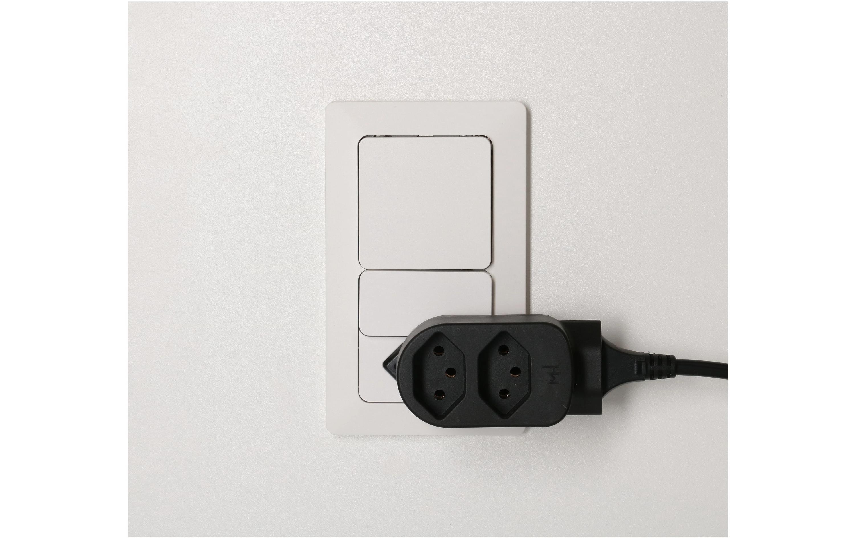 Max Hauri Abzweigstecker ADAPT 3+1x Typ 13, drehbar Green+Fair 3