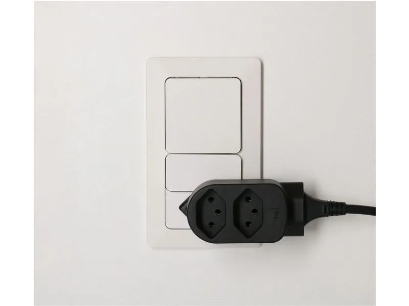 Max Hauri Abzweigstecker ADAPT 3x Typ 13, drehbar Green+Fair 3 Max Hauri Abzweigstecker ADAPT 3x Typ 13, drehbar Green+Fair 3