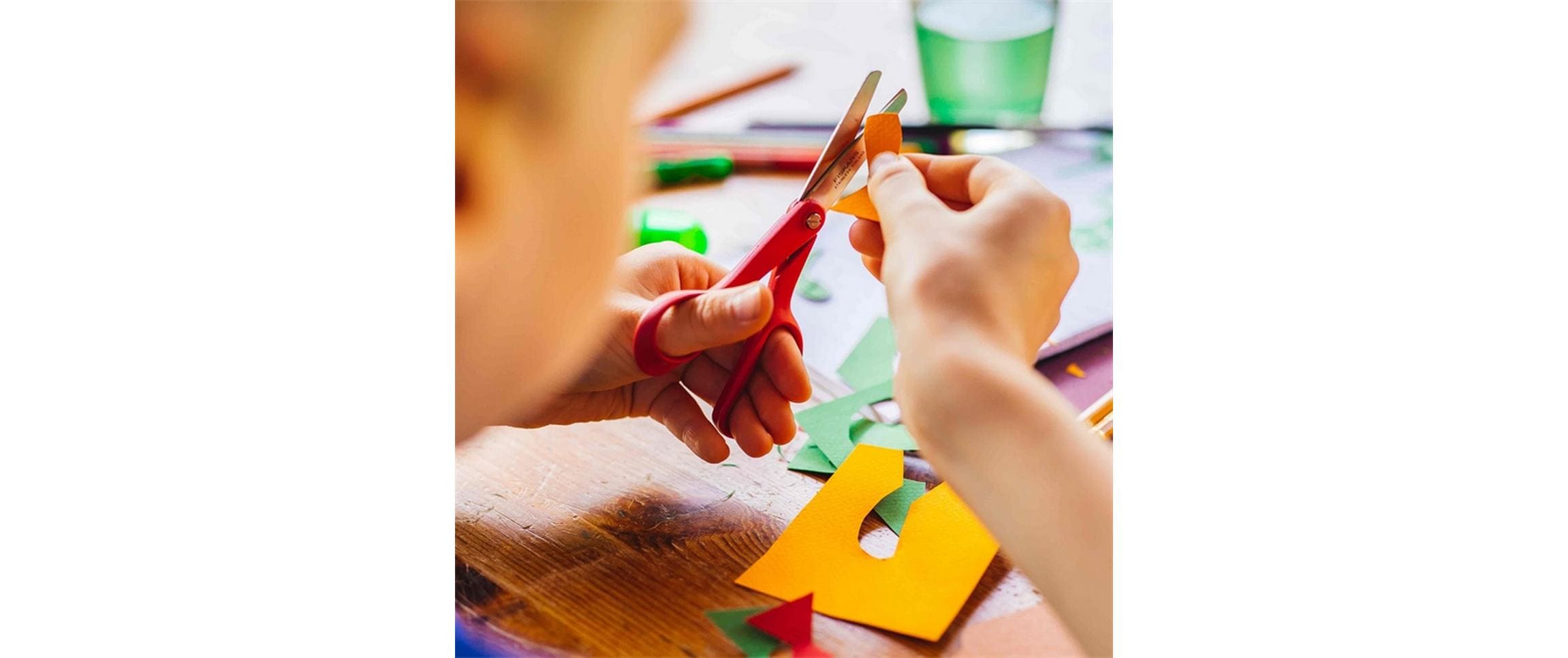 Fiskars Kinderschere Classic 13 cm, Edelstahl, Linkshänder