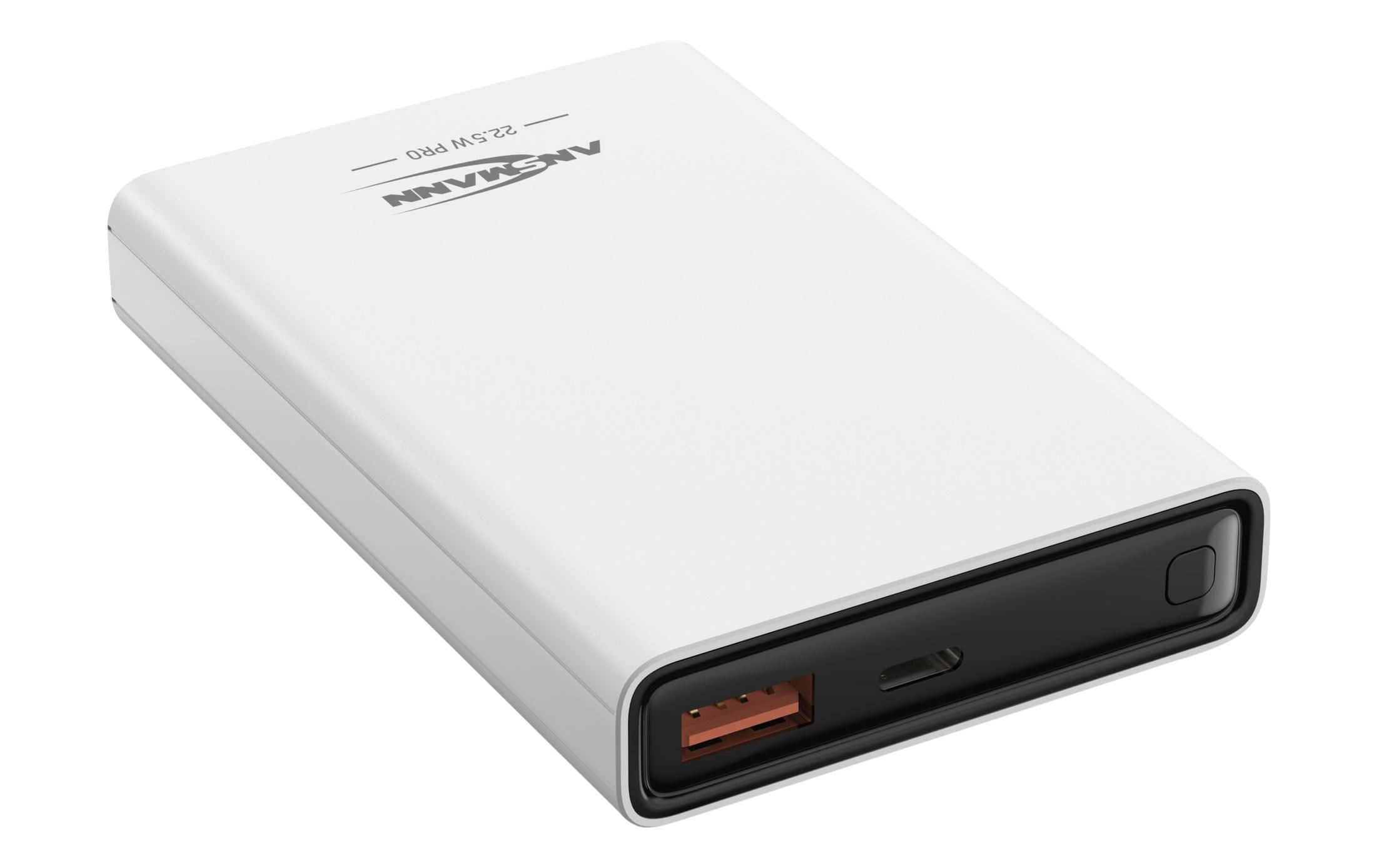 Ansmann Powerbank PB222PD, 10000 mAh, Weiss Ansmann Powerbank PB222PD, 10000 mAh, Weiss