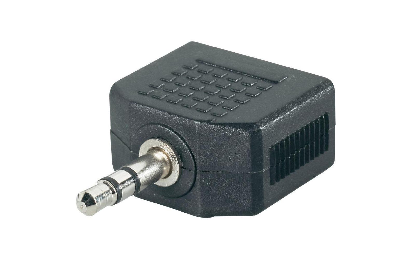 HDGear Audio-Adapter Klinke 3.5 mm, male - Klinke 3.5 mm, female
