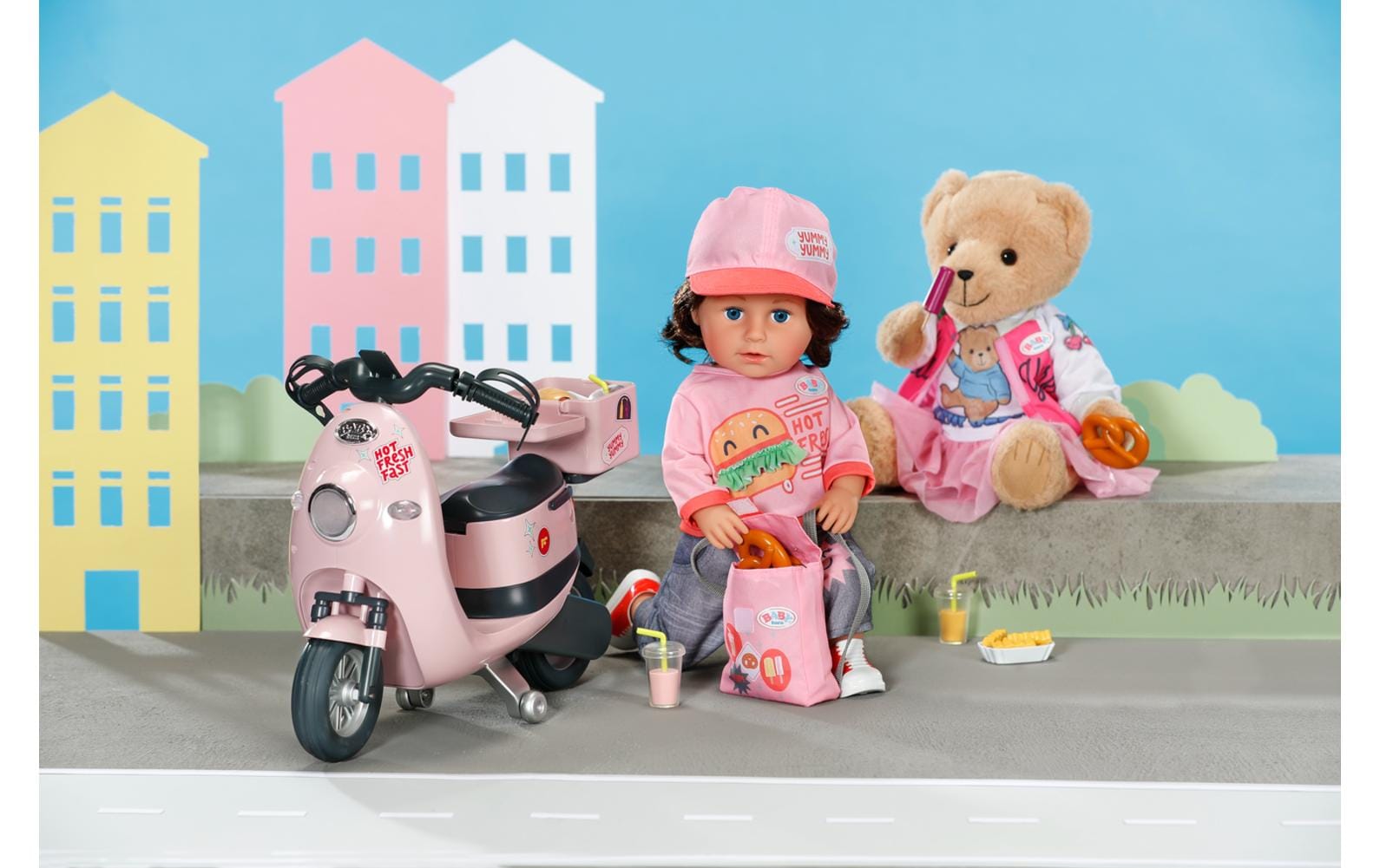 Baby Born Puppenkleidung Snack Shop Outfit