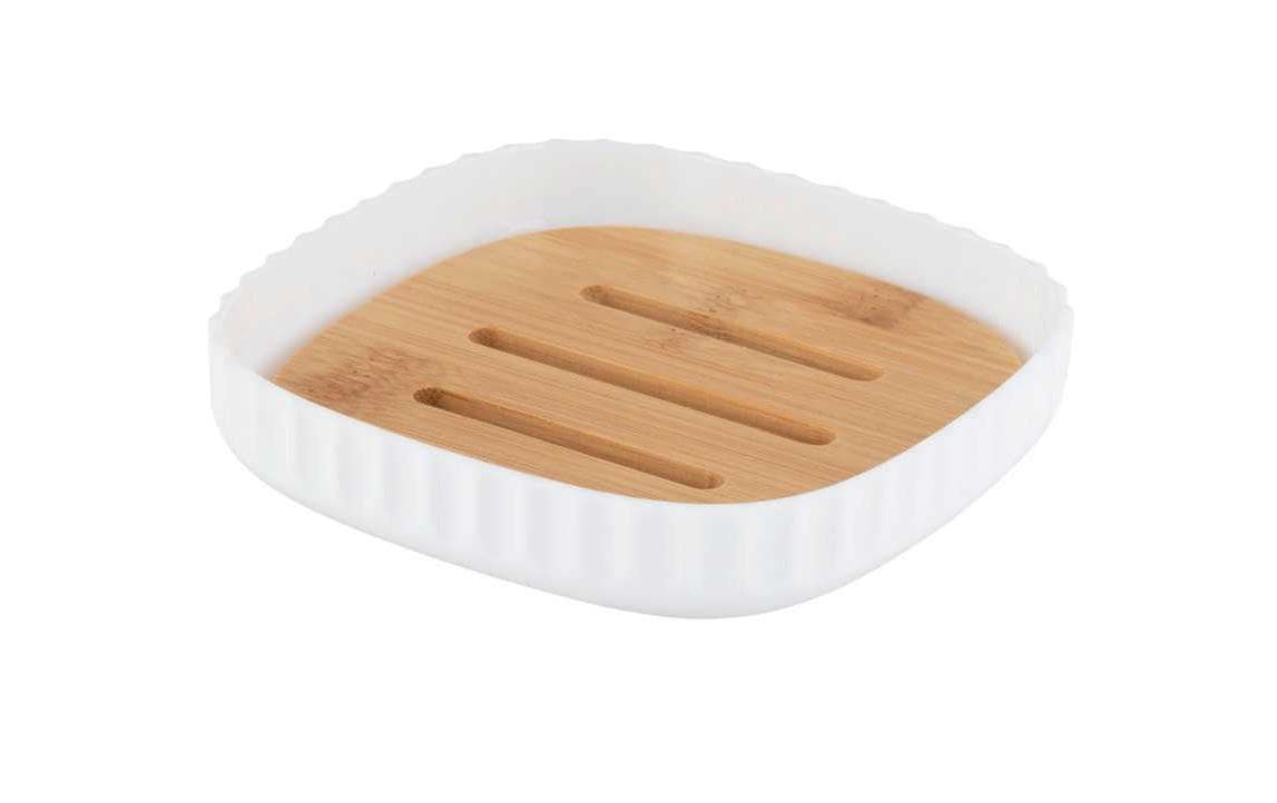 Wenko Seifenschale Rotello Nature/Weiss Wenko Seifenschale Rotello Nature/Weiss