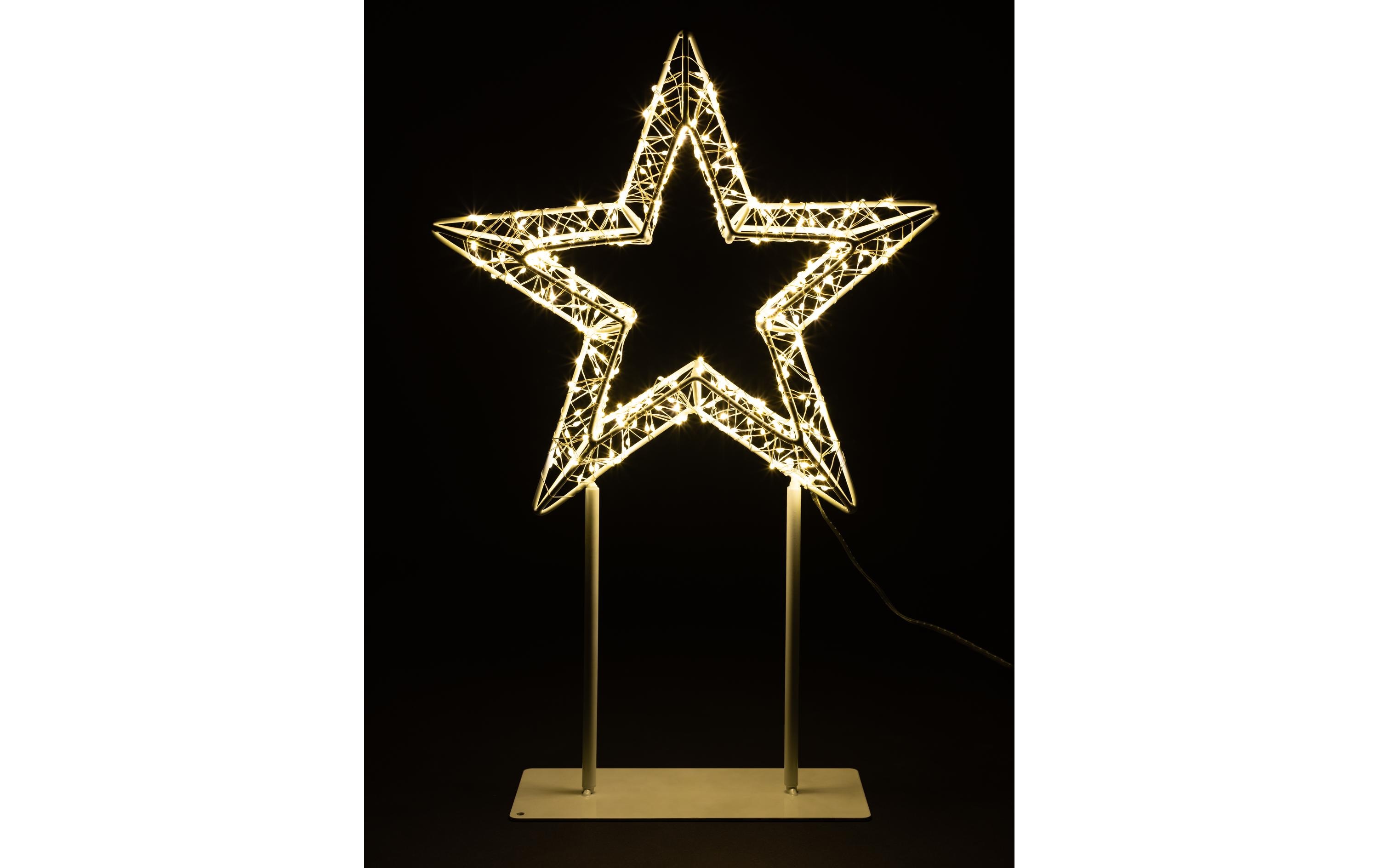 COCON LED-Stern 3D, Metall, klein