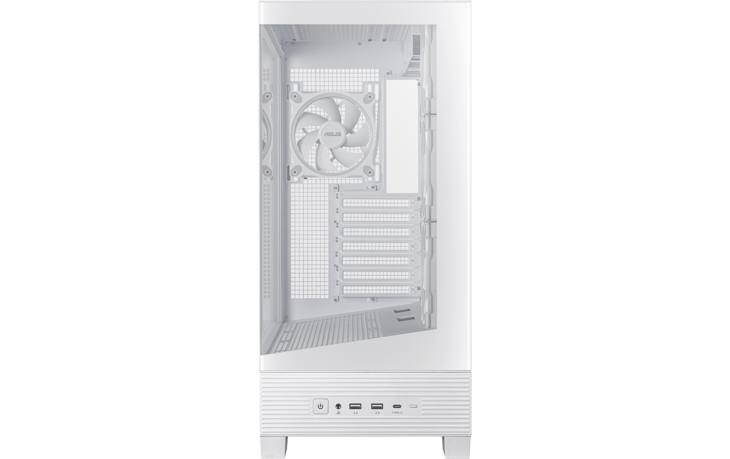 ASUS PC-Gehäuse A31 Plus TG ARGB Weiss