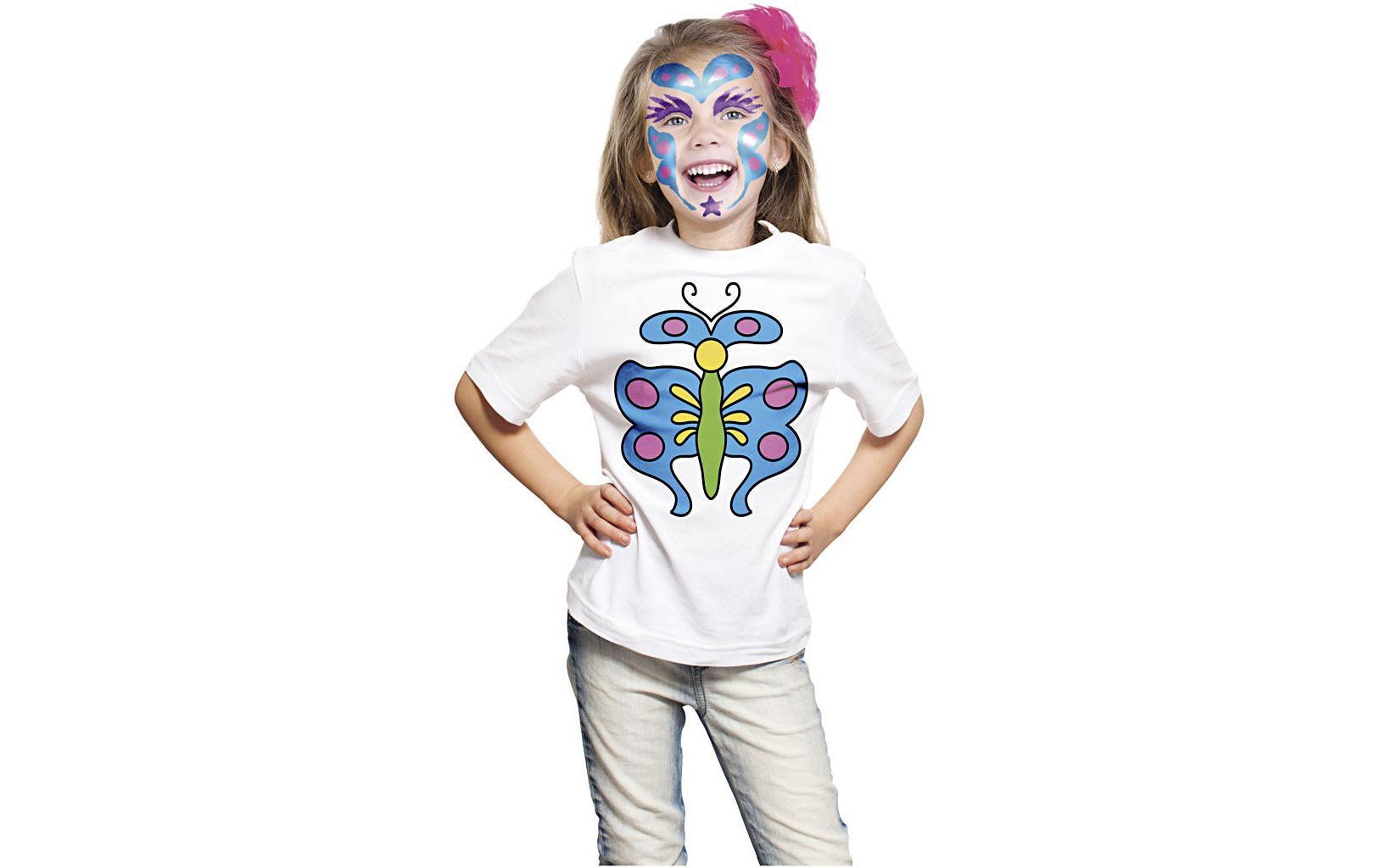 Eulenspiegel Schminkfarbe Stifte 6 Farben Metalic