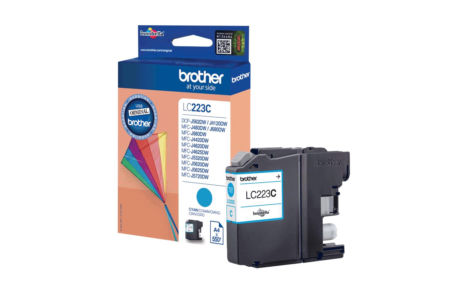 Brother Tinte LC-223C Cyan Brother Tinte LC-223C Cyan