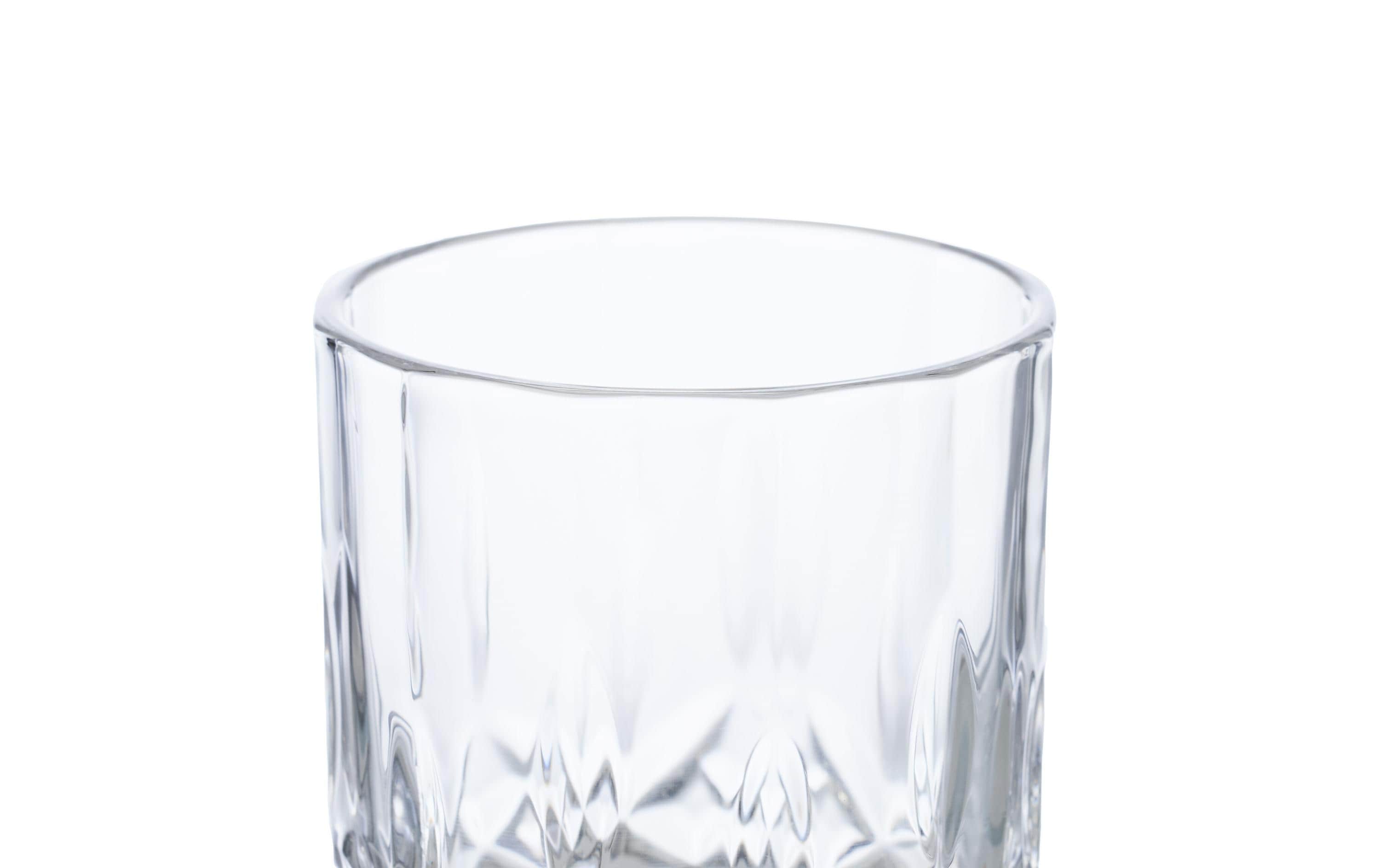 relaxdays Whiskyglas Set 4 Stück, 300 ml