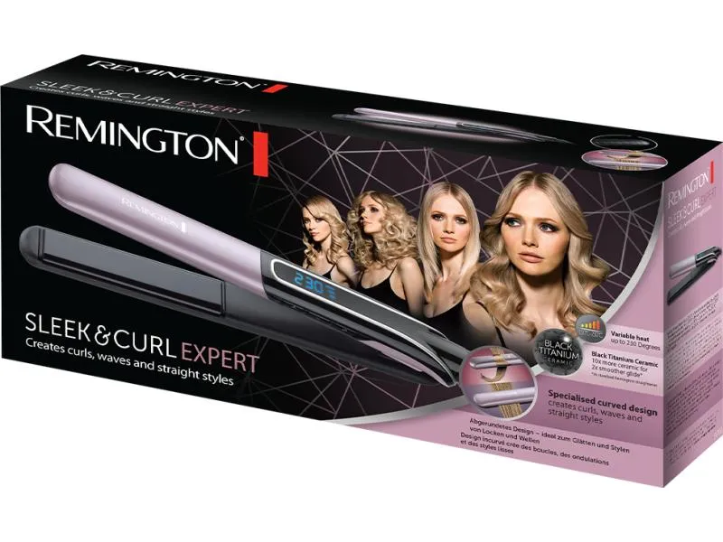 Remington Haarglätter S6700 Sleek & Curl Expert