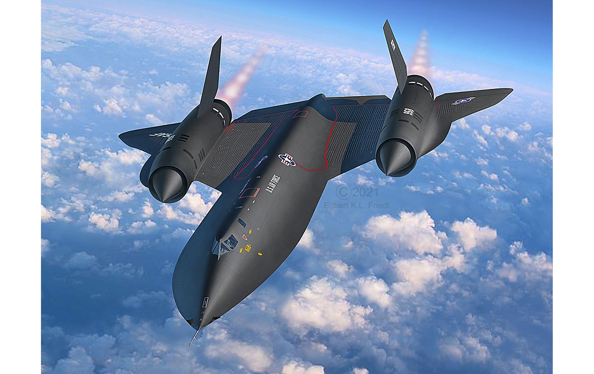 Revell Bausatz Lockheed SR-71 Blackbird 1:48