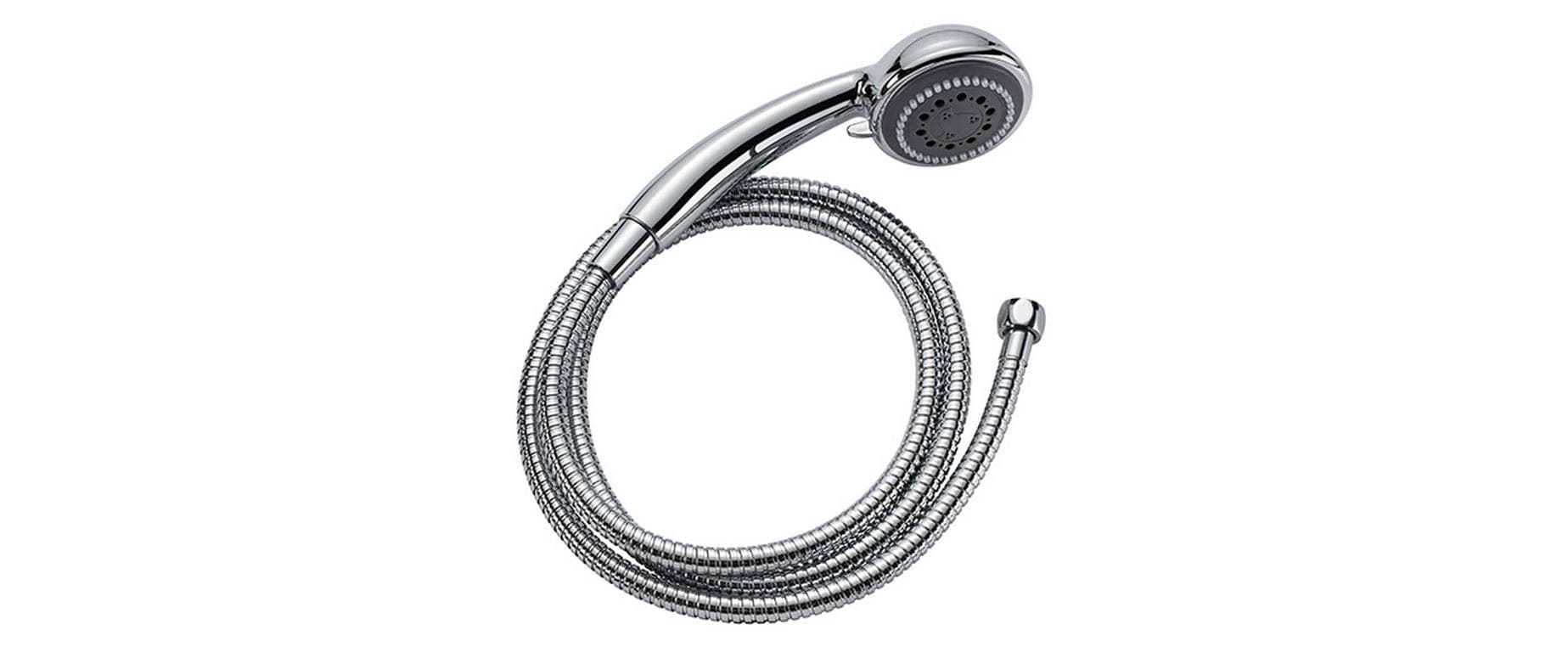 diaqua® Duschbrausen-Set Deimos Cinco PCR, 180 cm, Verchromt