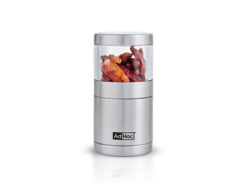 AdHoc Chilischneider Voyage MP206 7.5 cm, Silber/Transparent AdHoc Chilischneider Voyage MP206 7.5 cm, Silber/Transparent
