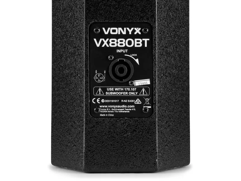 Vonyx PA-System VX880BT Vonyx PA-System VX880BT