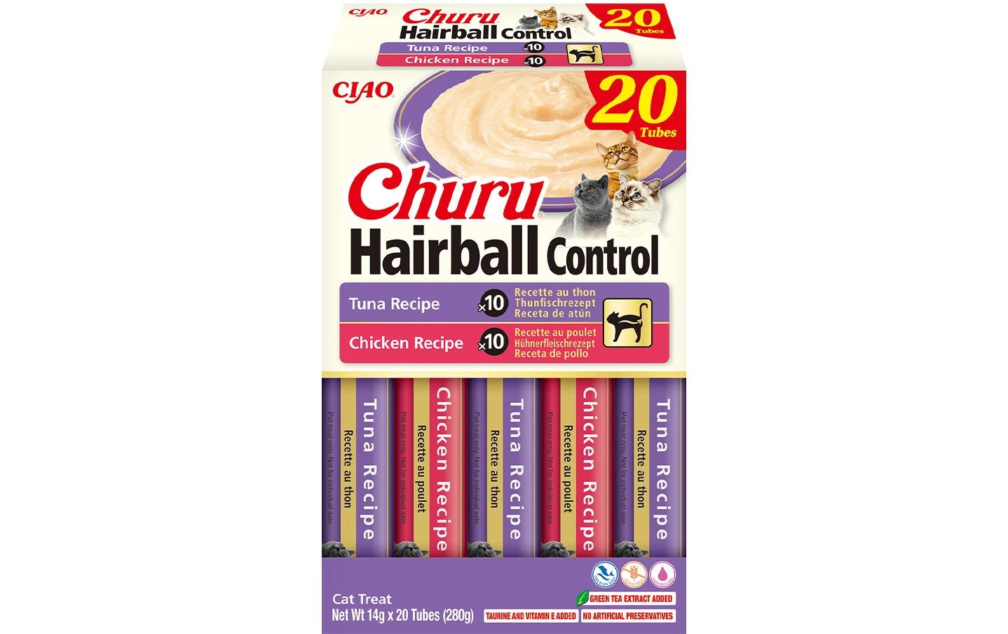 CIAO Churu Hairball Control Megapack 20 x 14 g
